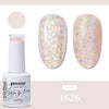 Glitter Gel Nail Polish 15ml Soak-Off UV/LED Base & Top Coat, 321 Colors