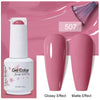 Top & Base 15ml (0.5 fl oz) Gel Nail Polish – Semi-Permanent UV/LED Soak-Off Base Coat and Top Coat, Long-Lasting Manicure