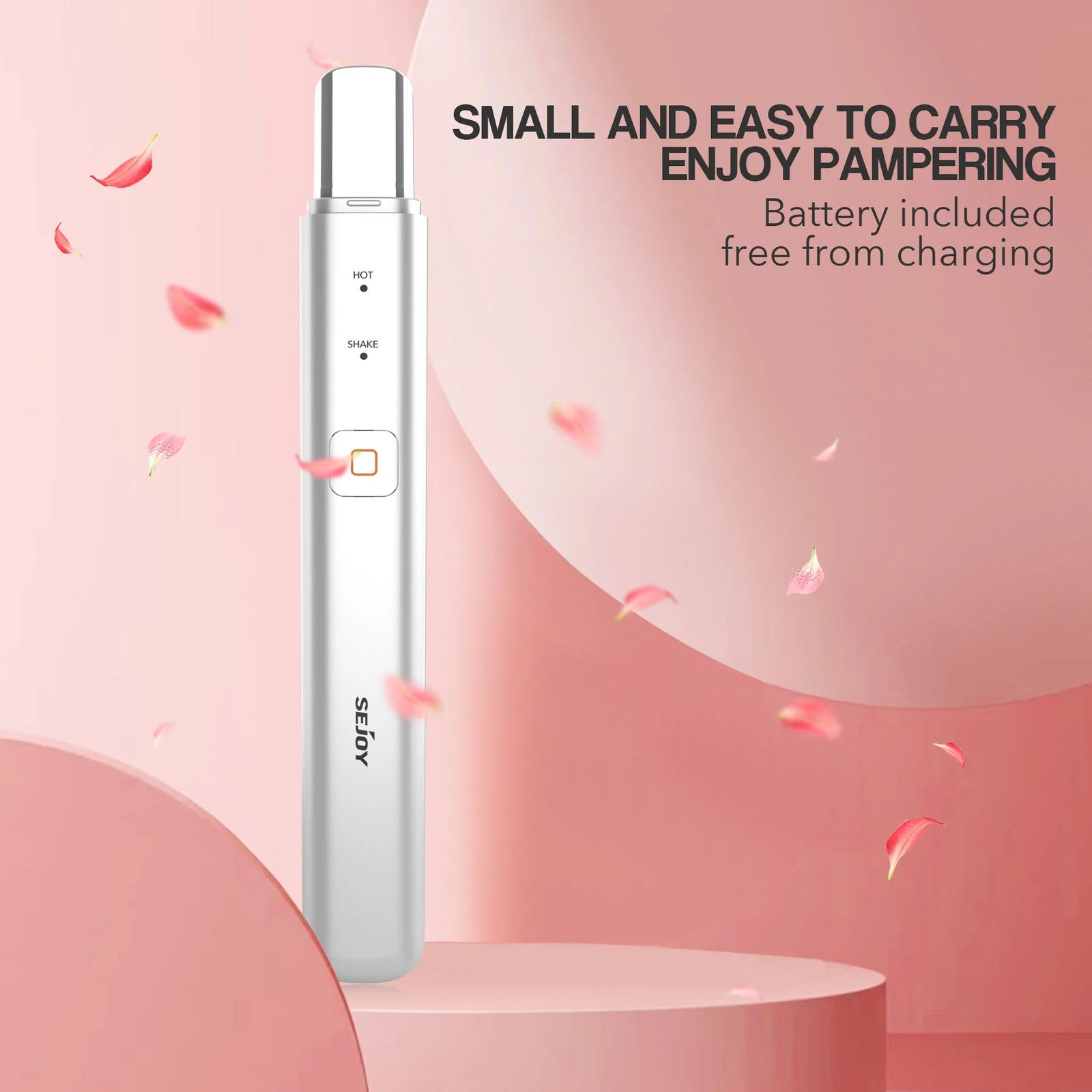 SEJOY Heated Eye Massager with Warm Vibration for Dark Circles, Puffiness & Eye Care Gifts