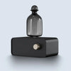 Glass Essential Oil Diffuser with Wood Grain Base — 2600mAh Nebulizer Aromatherapy for Home & Office