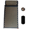 Acupressure Shakti Mat with Pillow – Spike Massage Mat for Back & Body Pain Relief, Yoga Relaxation (68×42×2 cm / 26.8×16.5×0.8 in)