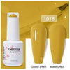 Top & Base 15ml (0.5 fl oz) Gel Nail Polish – Semi-Permanent UV/LED Soak-Off Base Coat and Top Coat, Long-Lasting Manicure