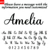 Personalized Name Charm Cuban Link Bracelet - Stainless Steel Custom Couples Gift