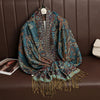 Cashmere-Feel Pashmina Shawl – Women's Warm Winter Scarf Wrap, 70 x 190 cm (27.6 x 74.8 in)