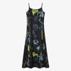 Women’s Satin Slip Maxi Dress & Knit Cross Mockneck Top Set – Adjustable Floor-Length A-Line