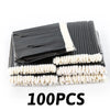 Disposable Lip & Mascara Applicator Wands – Pack of 50/100/250/500/1000 | Lipstick & Lip Gloss Micro Brushes