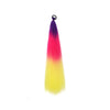 Clip-In Synthetic Ponytail Extension - Straight Colored Braid with Christmas Hair Clips, Holiday Gift