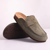 Women's Cork Suede Mules with Arch Support - Anti-Slip Outdoor Clogs