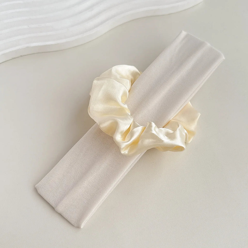 10-Pack High-Stretch Sports Headbands for Women & Girls – Elastic Sweat-Absorbent Running & Yoga Hairbands, Minimalist Solid Polyester Headwraps