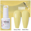 Top & Base 15ml (0.5 fl oz) Gel Nail Polish – Semi-Permanent UV/LED Soak-Off Base Coat and Top Coat, Long-Lasting Manicure