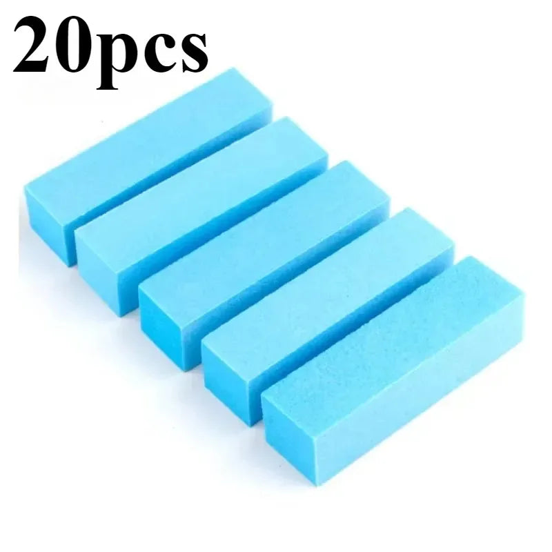 Professional Nail Buffer Blocks 5/10/15/20 Pack – Nail File Polisher Sponge for Manicure & Pedicure