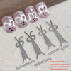 3D Cat Eye Nail Magnetic Pen - Lollipop Vortex Rainbow Halo Nail Art Magnet