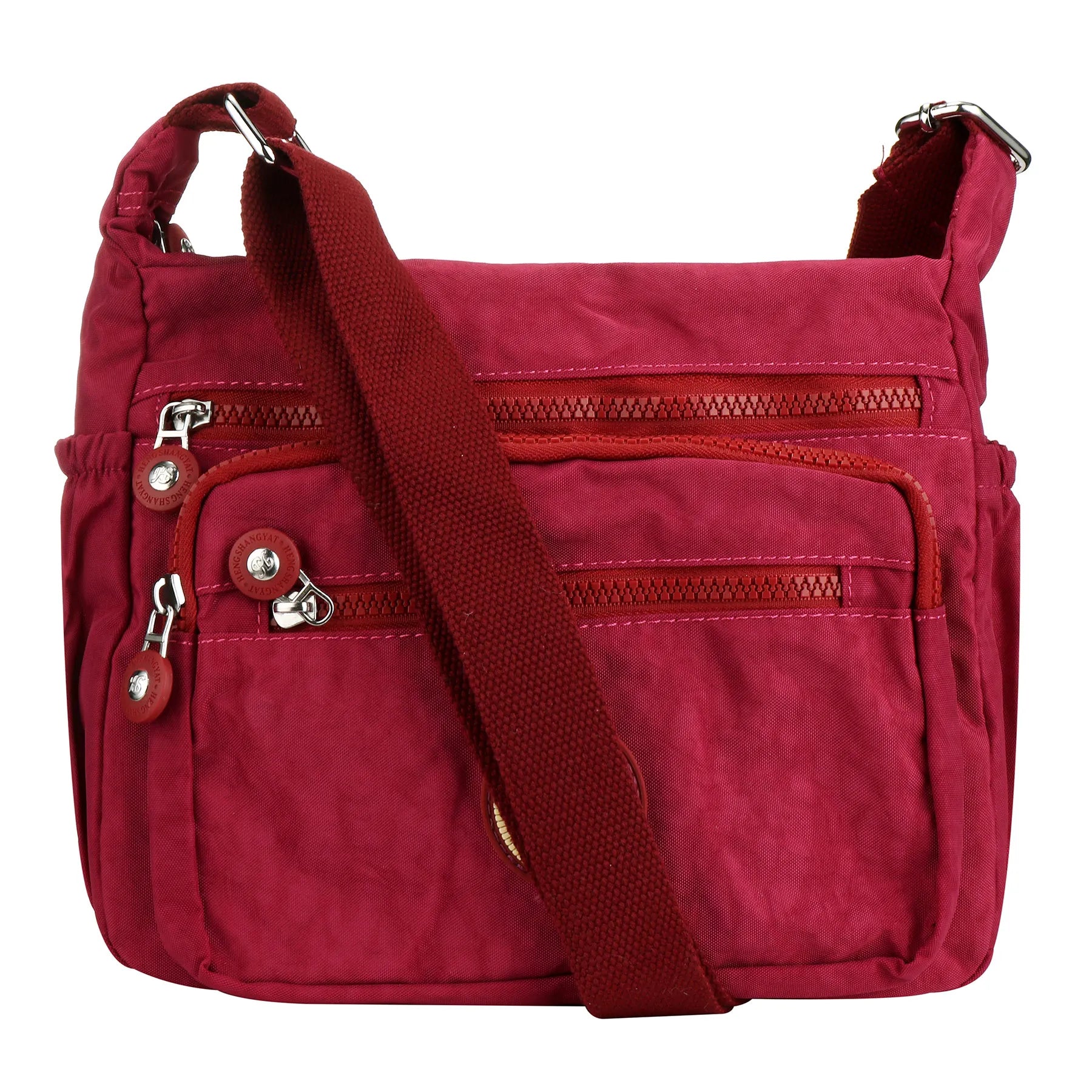 Waterproof Nylon Crossbody Bag for Women – Casual Adjustable Shoulder Messenger Bag