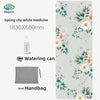 Suede Chamois Yoga Mat 183 x 68 cm (72 x 26.8 in) - Portable Foldable Non‑Slip Exercise Mat for Yoga, Dance & Jump Rope