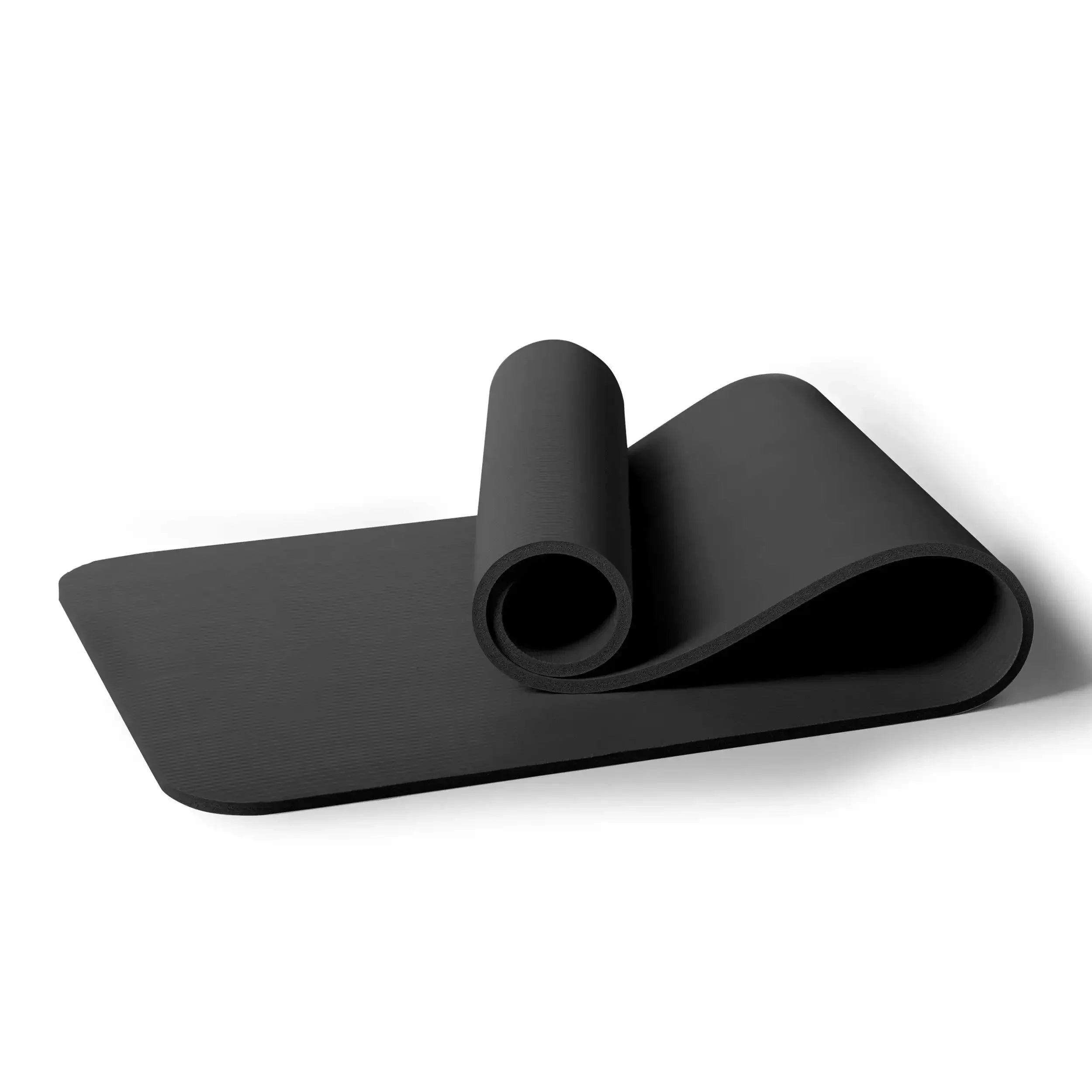 12mm NBR Yoga Mat 72 x 24 in (183 x 61 cm) Non-Slip Exercise Mat with Carry Strap