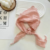 Floral Triangle Scarf for Women - Versatile Neck Shawl, Head Wrap & Bandana, 31.5–39.4 in (80–100 cm), Polyester
