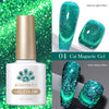 Cat Eye Magnetic Gel Nail Polish 10ml (0.34 fl oz) HEMA & TPO Free, Semi-Permanent Soak-Off, Full Coverage — 117 Colors