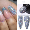 15ml (0.5 fl oz) Quick Extension Gel Nail Polish Nude Milk White Builder Hard Gel Varnish UV/LED
