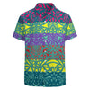 Women's Summer Puffed Sleeve Ankle-Length Printed Loose Casual Party Dress