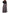 Plus Size Leopard Print Long Sleeve Knit Dress – Round Neck Pencil Sheath (1XL–6XL)