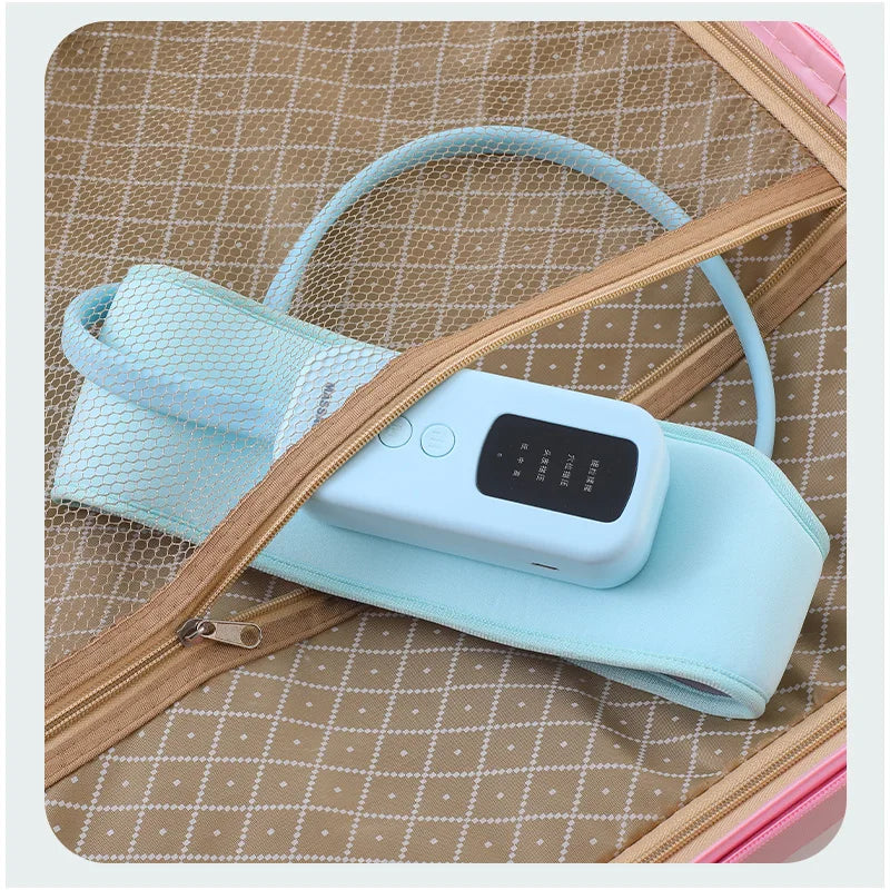 Electric Head & Scalp Massager — Airbag Pressure Massage with Heat Therapy and 360° Wrap for Deep Relaxation