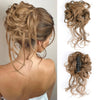 Chorliss 10-Inch (25 cm) Curly Claw Clip-In Ponytail Hair Extension – Fluffy Messy Chignon Bun, ~50 g