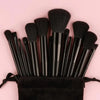Professional 13/14/15/16-Piece Makeup Brush Set - Soft Fluffy Foundation, Powder, Eyeshadow & Blending Brushes with Kabuki Brush, Sponge and Storage Bag