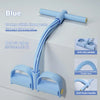 6-Tube Resistance Band Set with Pedal Puller – Multi-Function Tension Rope for Home Gym, Yoga & Strength Training