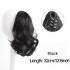 12-Inch (30 cm) Short Curly Clip-In Ponytail Hair Extension – Synthetic Claw Clip Hairpiece for Women