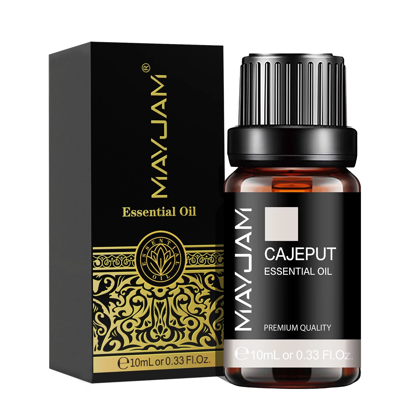 MAYJAM 10ml (0.34 fl oz) Pure Aromatherapy Essential Oil - Lavender, Jasmine, Eucalyptus, Vanilla, Sandalwood, Bergamot, Rosemary, Citronella, Cinnamon