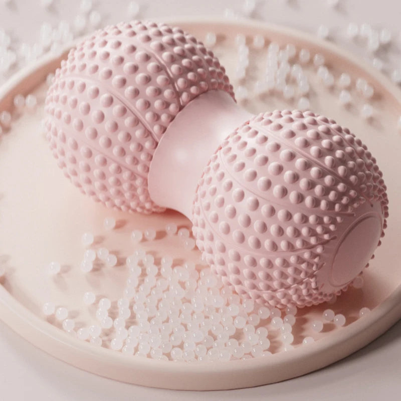 Peanut Massage Ball – Double Lacrosse Trigger Point Deep Tissue Muscle Roller, 13 x 6 cm (5.1 x 2.4 in)