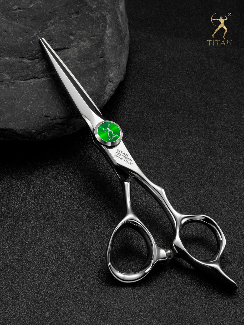 Titan Hairdressing Scissors 6-Inch Professional Barber Cutting & Thinning Shears
