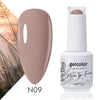 15ml Gel Nail Polish 65 Colors Soak-Off UV/LED Semi-Permanent Nail Gel Varnish