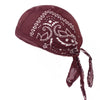 Unisex Quick-Dry Cotton Pirate Hat Bandana Chemo Cap — One Size (56–58 cm / 22.0–22.8 in)
