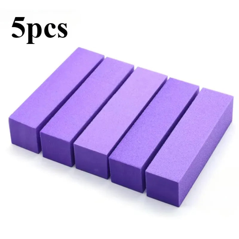 Professional Nail Buffer Blocks 5/10/15/20 Pack – Nail File Polisher Sponge for Manicure & Pedicure