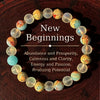 Natural Stone Beaded Bracelet - Unisex Healing, Anxiety Relief, Protection & Self-Love Jewelry