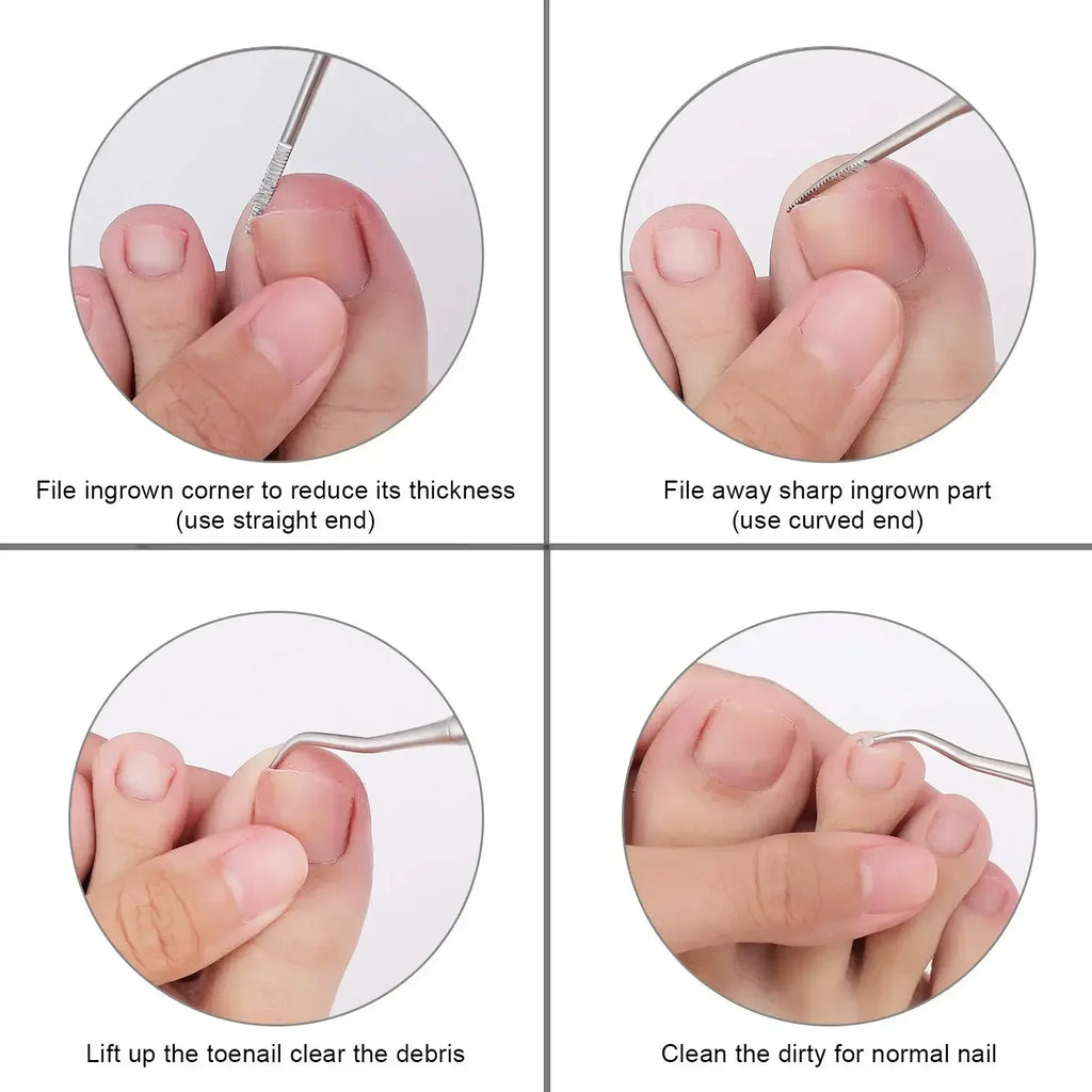 Stainless Steel Cuticle Scissors - Sharp Rust-Resistant Manicure & Nail Care Tool