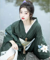 Ankle-Length Kimono Dress for Women – Traditional Japanese Yukata Cosplay Party Ethnic Streetwear