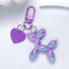 Acrylic Balloon Dog Keychain – Cute Cartoon Bag Charm for Women, Couples, Cars & Backpacks