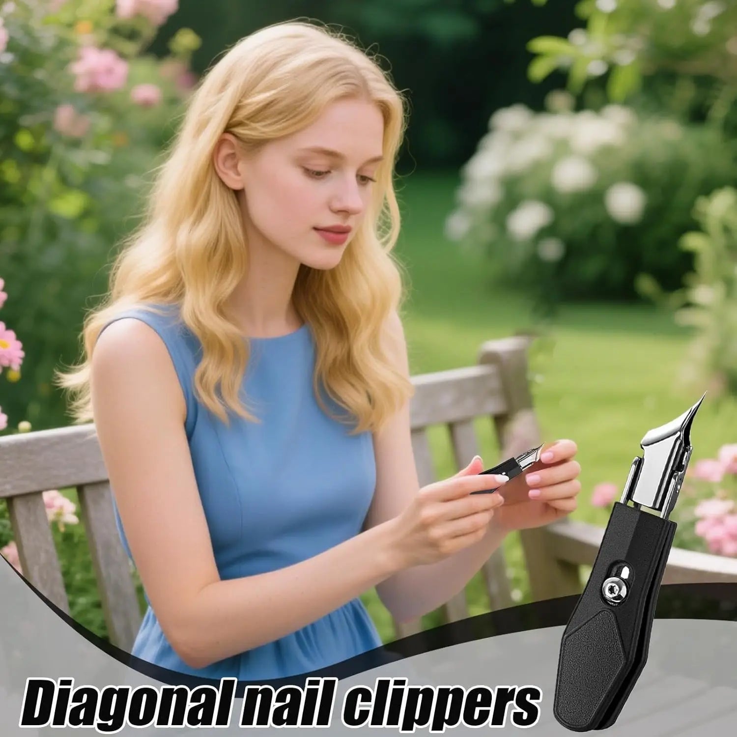 Eagle Beak Diagonal Nail Clipper – Precision Stainless Steel Toenail Cutter for Pedicure & Foot Care