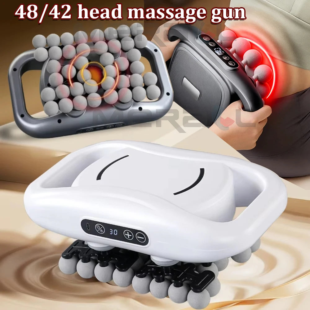 Electric Muscle Massage Gun – High-Frequency Fascia Gun for Deep Tissue Myofascial Release