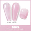 Red Semi-Permanent UV Gel Nail Polish 15ml (0.5 fl oz) Top & Base Hybrid