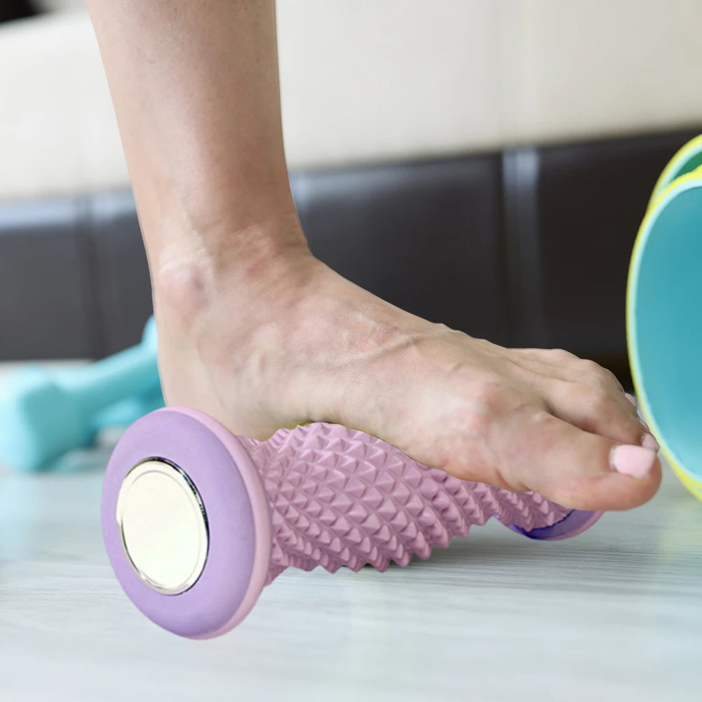 Portable Foot Massage Roller Hedgehog Ball, Deep Tissue Acupressure Non-Slip Low-Noise Foot Massager for Home & Office