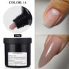 Clear Acrylic Builder Gel for Nail Extensions 250g (250ml) TPO-Free Hard Acrygel Pink Nude White for French Nail Art