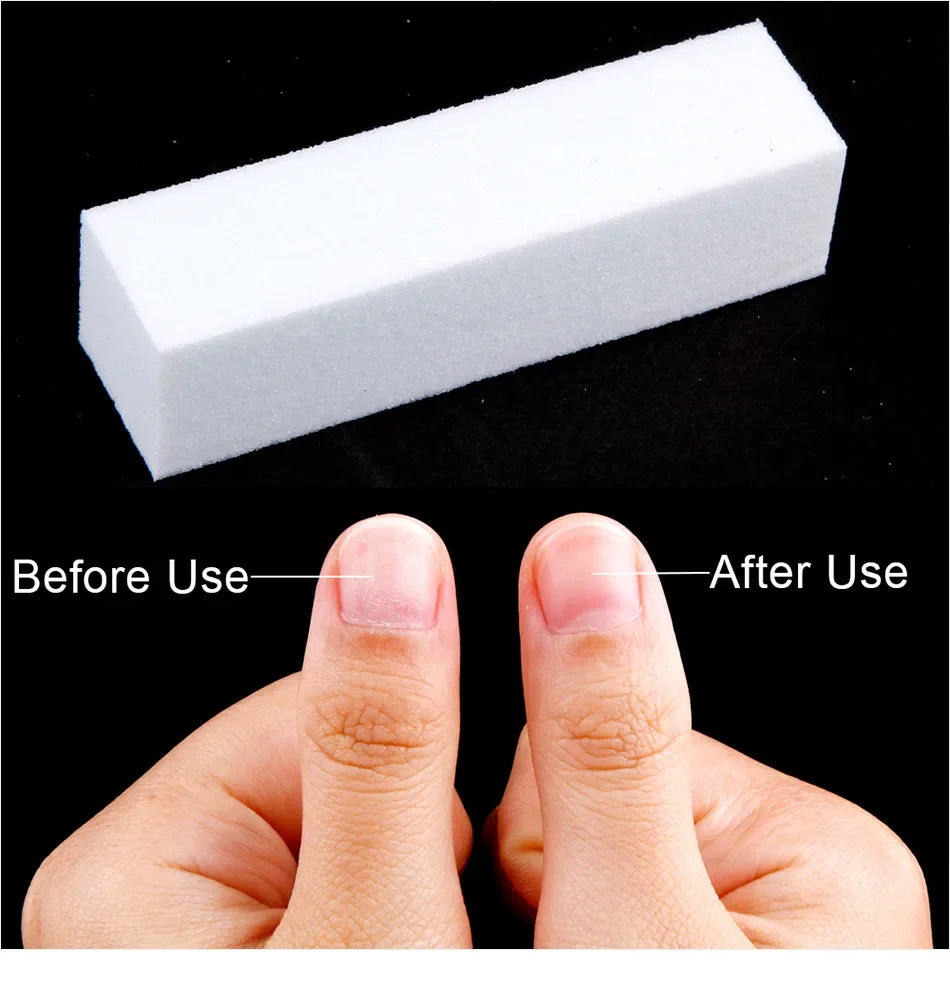 Professional Nail Buffer Blocks 5/10/15/20 Pack – Nail File Polisher Sponge for Manicure & Pedicure