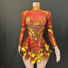 High-Stretch A-Line Summer Dress for Women — Long Sleeve Elegant Evening & Party Dress