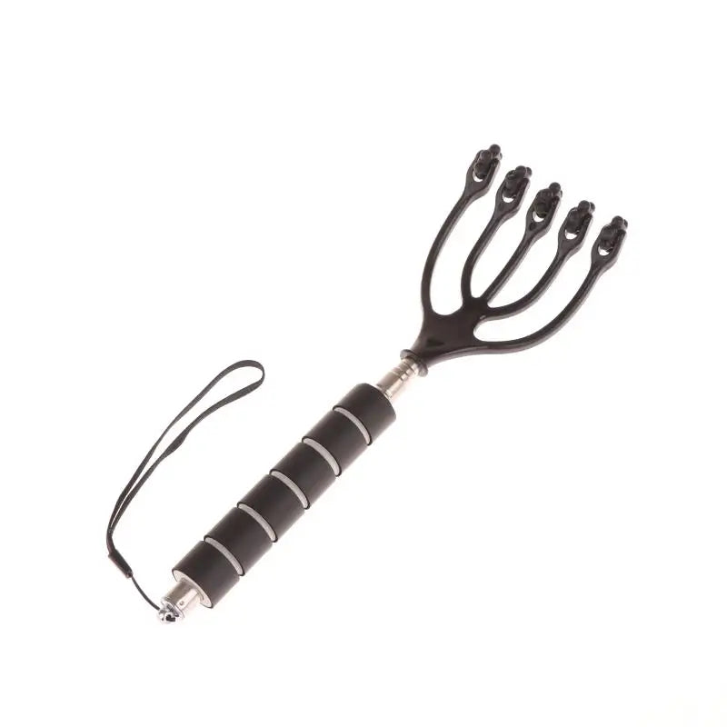 Five-Finger Handheld Head Massager Scalp & Neck Roller for Stress Relief Spa Hair Care