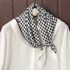 Luxury Satin Square Scarf 70 x 70 cm (27.6 x 27.6 in) – Silk-Feel Polyester Shawl Hijab Neckerchief Hair Ribbon Headband Bandana