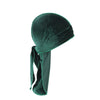 Unisex Velvet Longtail Pirate Hat Durag Bandana Headwrap - Breathable Soft Velvet - 46 x 105 cm (18.1 x 41.3 in) - 17 Colors
