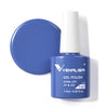 Hema-Free TPO-Free Gel Nail Polish 7.5ml, Glitter Jelly & Nude Shades, Soak-Off UV/LED Full Coverage French